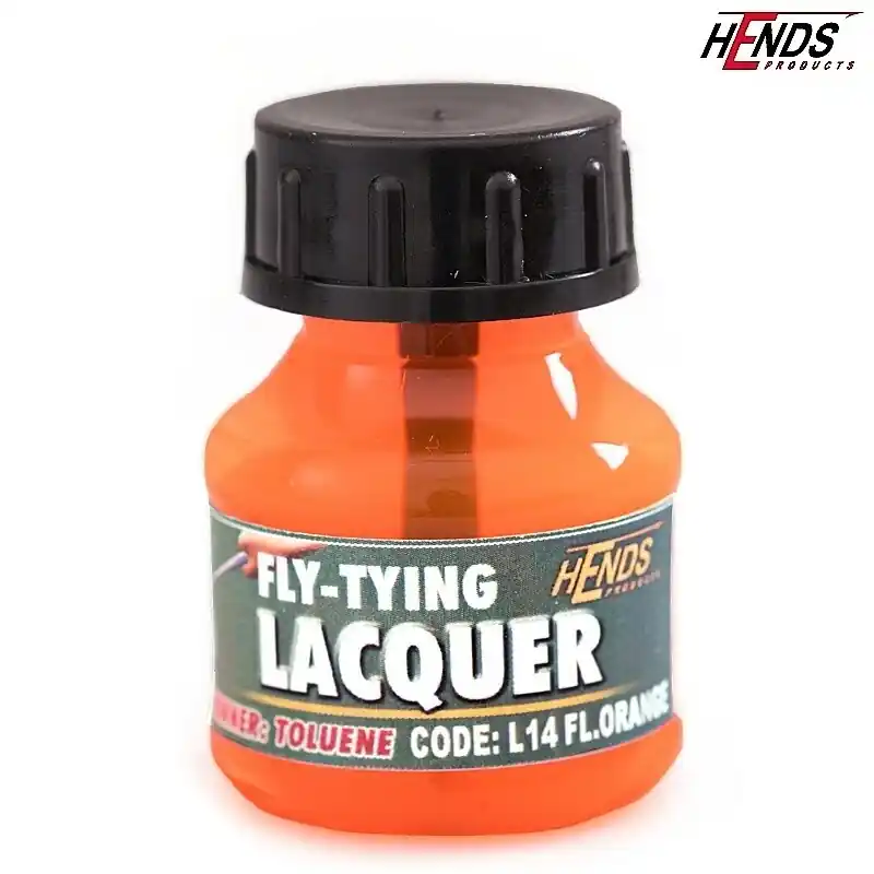 Top Prodej HENDS Lak FLY TYING LACQUER - ORANŽOVÁ SIGNÁLNÍ