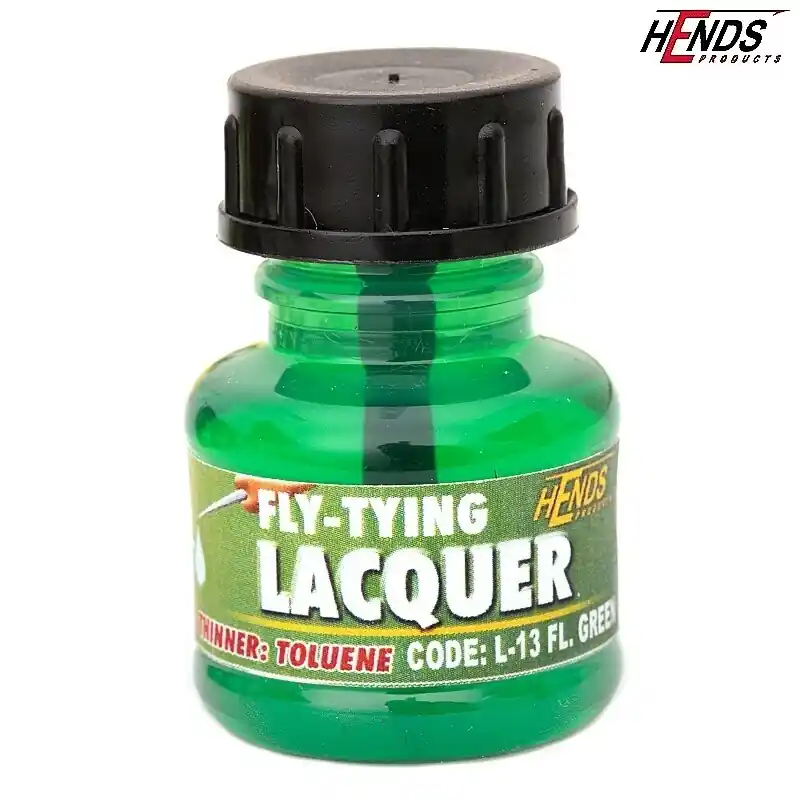 HENDS Lak FLY TYING LACQUER - ZELENÁ SIGNÁLNÍ Levný