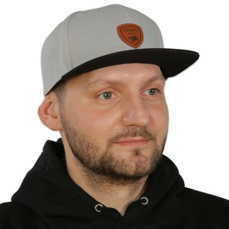 Giants fishing Kšiltovka Flat Cap Grey/Black Sezónní Sleva