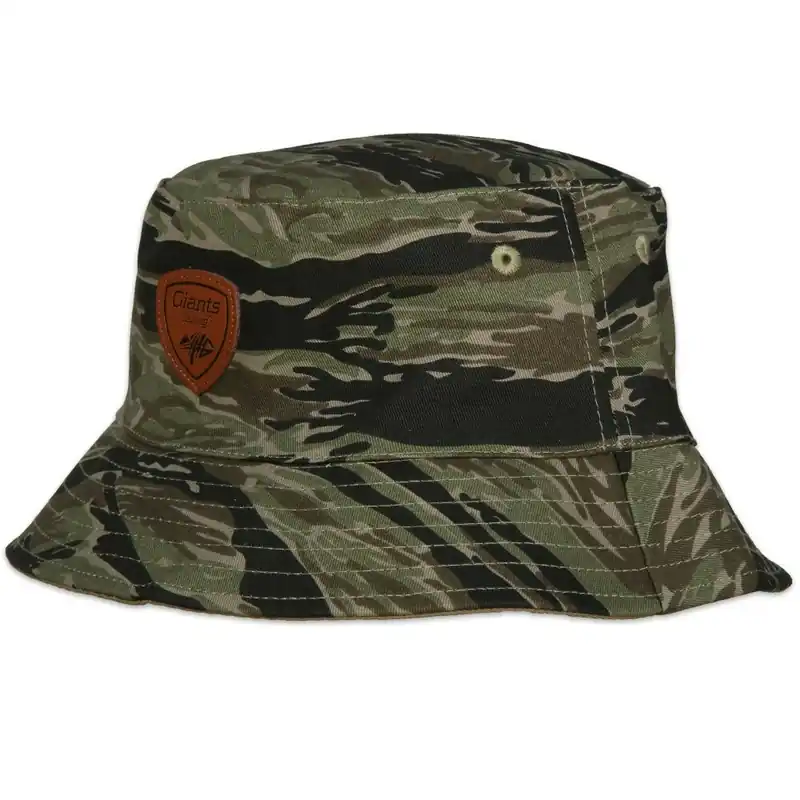 Levný Giants fishing Klobouk oboustranný Camo Double Bucket Hat