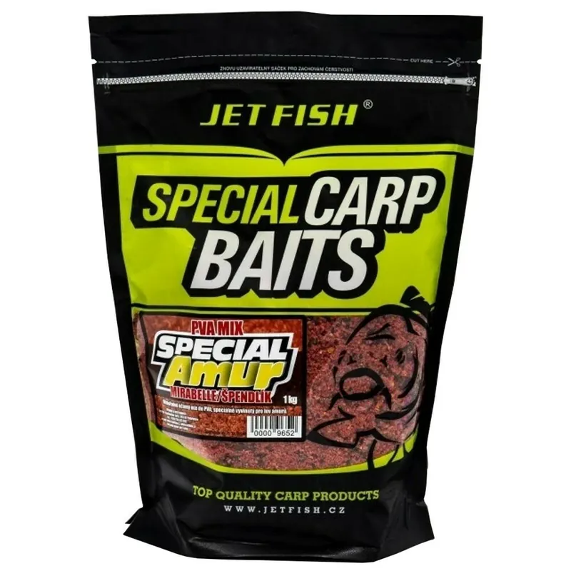 JET FISH Special amur PVA mix Mirabelle/Špendlík 1kg Objednat Nyní