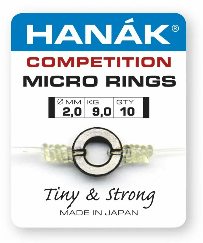 Expresní Doručení HANÁK Competition Mikrokroužky 3 mm