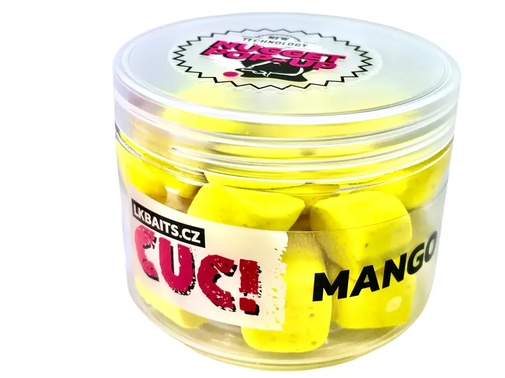 Nakupujte Hned LK Baits CUC! Nugget POP-UP Fluoro Mango 17 mm, 150ml