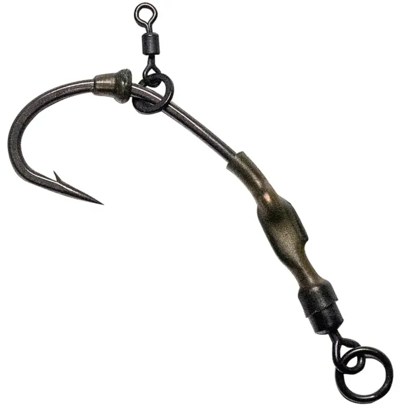 Vysoce Kvalitní Giants fishing Kaprový návazec Ronnie Rig with Micro Swivel