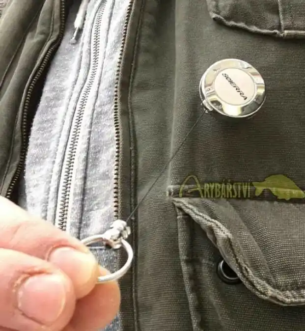 SCIERRA Jojo s kroužkem Pin-on Reel Retractor Ihned K Objednání