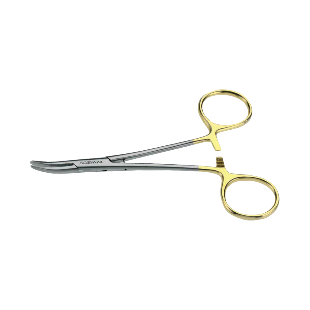 SCIERRA Peán zahnutý Forceps 14cm Nová Kolekce