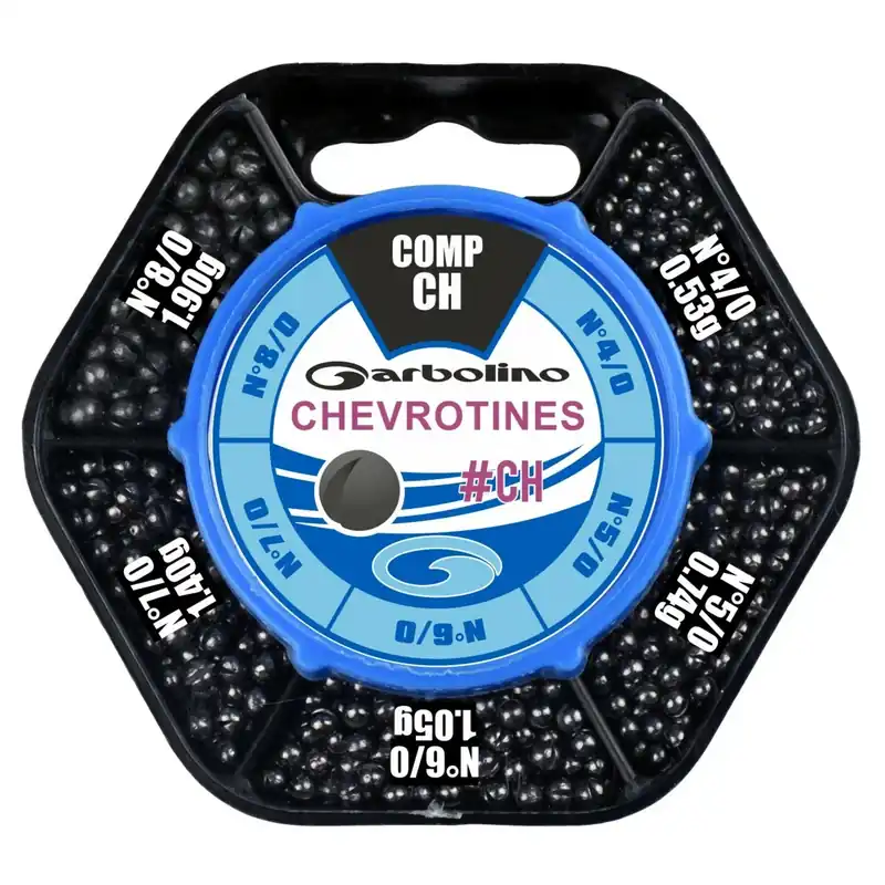 Garbolino sada bročků Chevrotines Competition (0,53-0,74-1,05-1,40-1,90) Nakupujte Hned