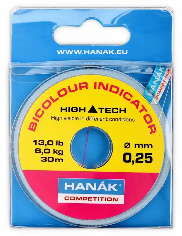 Akce HANÁK Competition Bicolour Indikátor Line 30 m