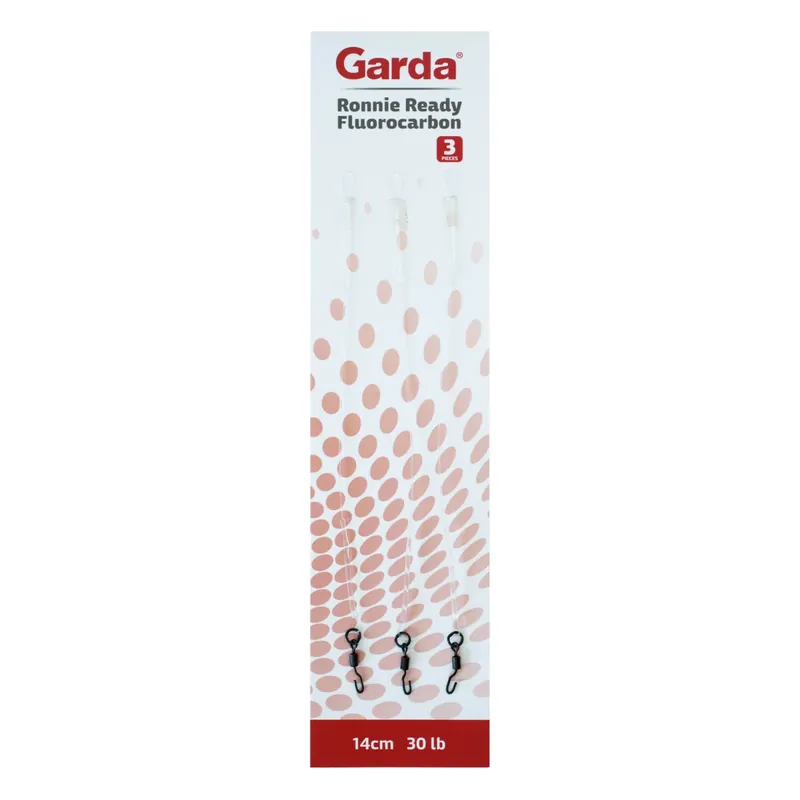 Objednat Nyní Garda návazce a montáže - Ready Ronnie Fluorocarbon 30lb 14cm 3ks