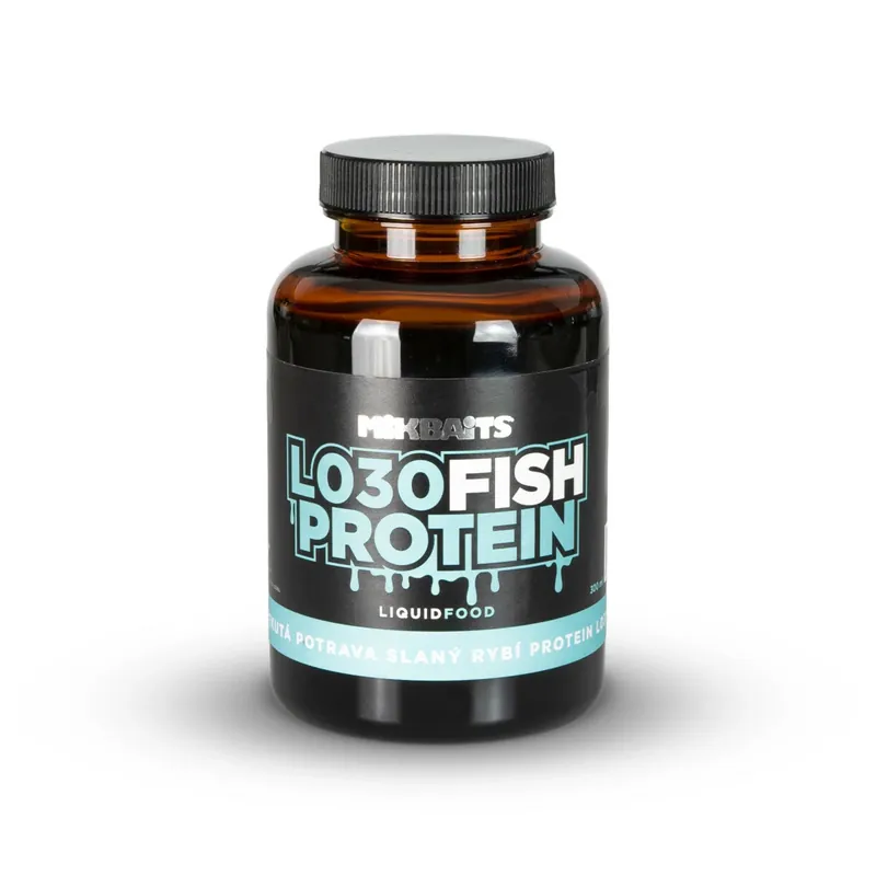 MIKBAITS Tekuté potravy 300ml - Slaný rybí protein L030 Akční Nabídka