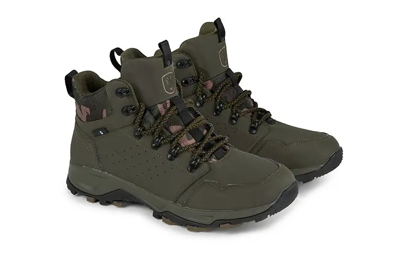 FOX Boty KHAKI CAMO BOOT Značkový