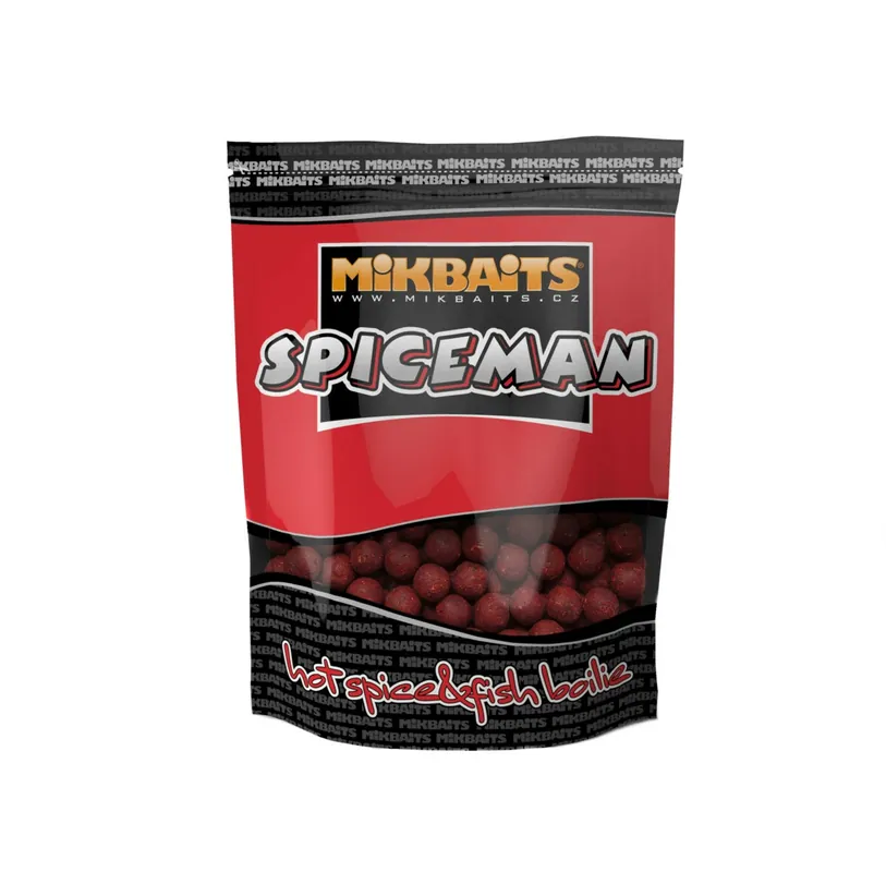 Jen Po Omezenou Doba MIKBAITS Spiceman boilie 1kg - Pikantní švestka 30mm
