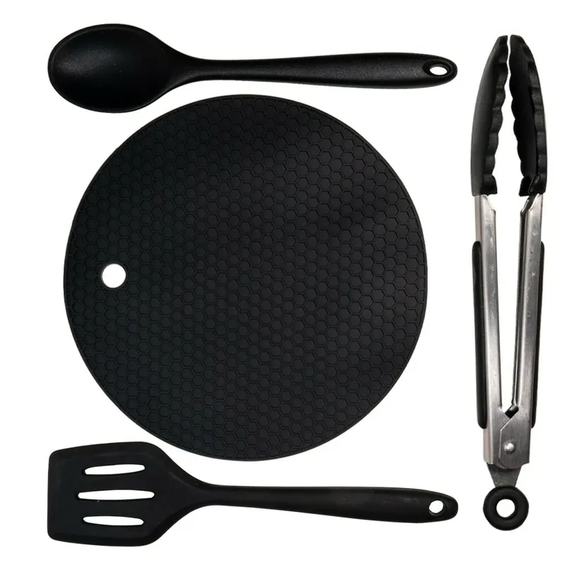 Přímo Od Výrobce Giants fishing Sada silikonového nádobí s podložkou Eazi Utensil Set