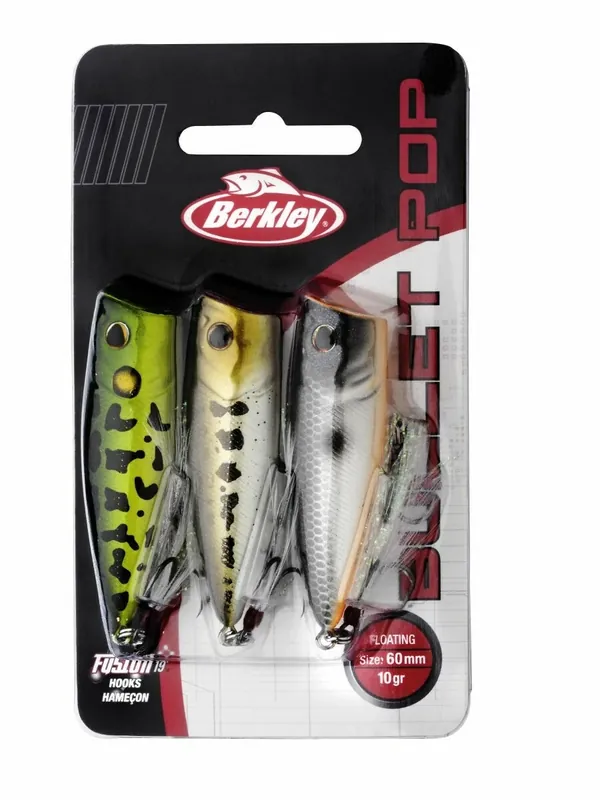 Wobler Berkley Bullet Pop Floating 6cm Set 3ks Nízká Cena
