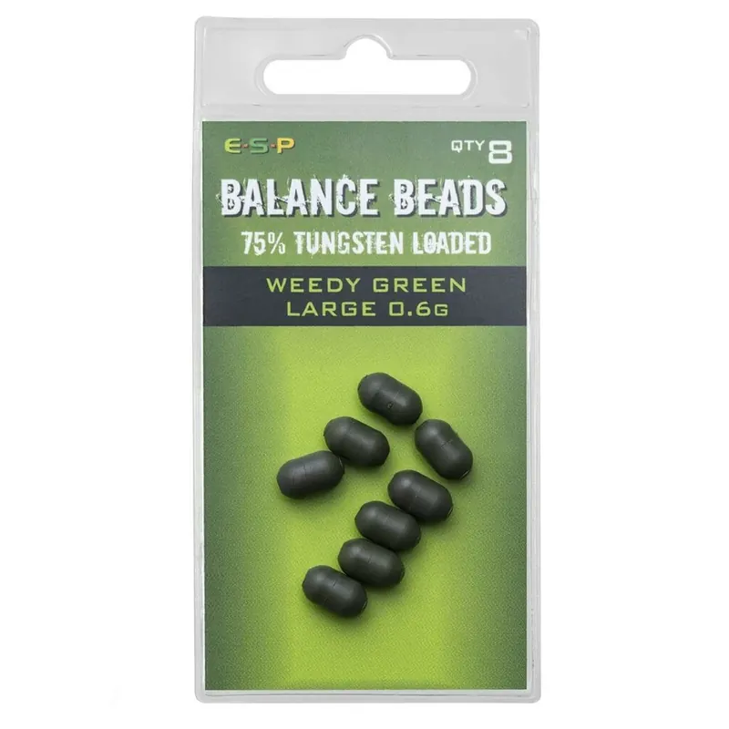 Oblíbený ESP Tungsten Loaded Balance Beads Large Green