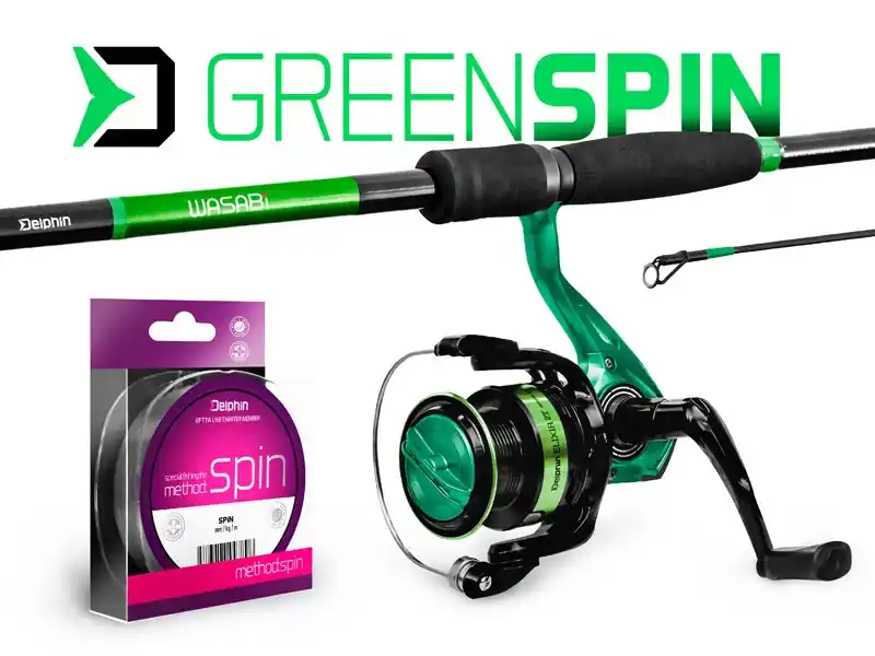 Kup Teď Delphin Přívlačový set GreenSPIN