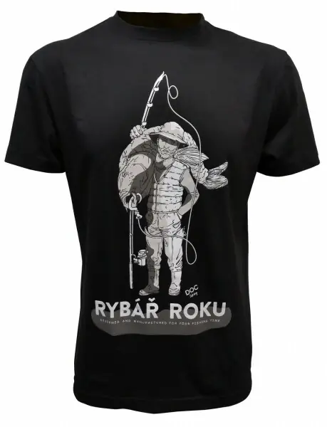 Ověřený DOC FISHING Triko RYBÁŘ ROKU