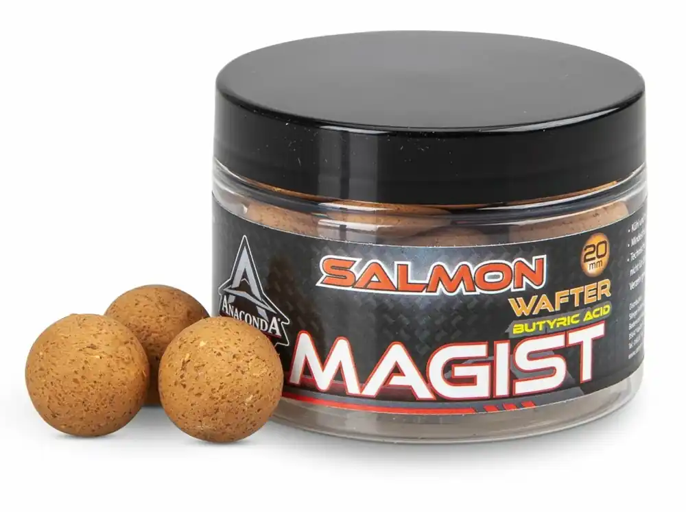 Super Cena SAENGER Anaconda Vyvážené boilie Wafter Magist Nightcrawler 20 mm/70 g