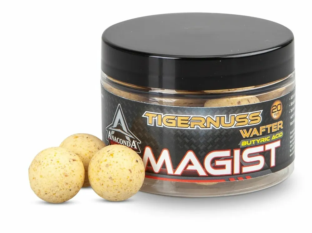 SAENGER Anaconda Vyvážené boilie Wafter Magist Tiger Nut 20 mm/70 g Super Cena