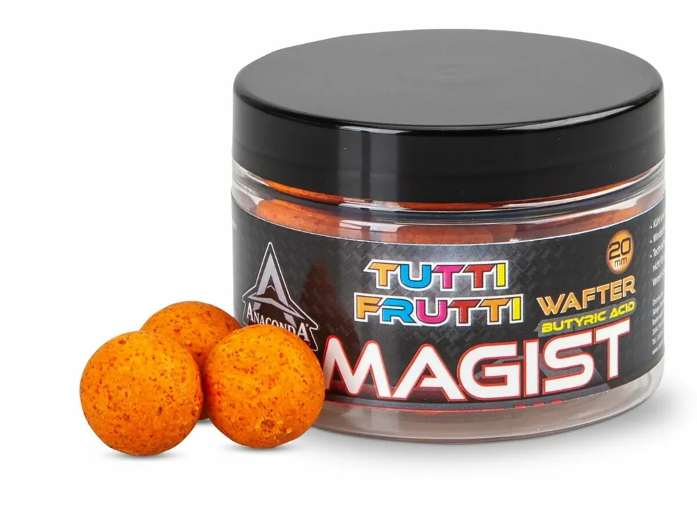 Levný SAENGER Anaconda Vyvážené boilie Wafter Magist Tutti Frutti 20 mm/70 g