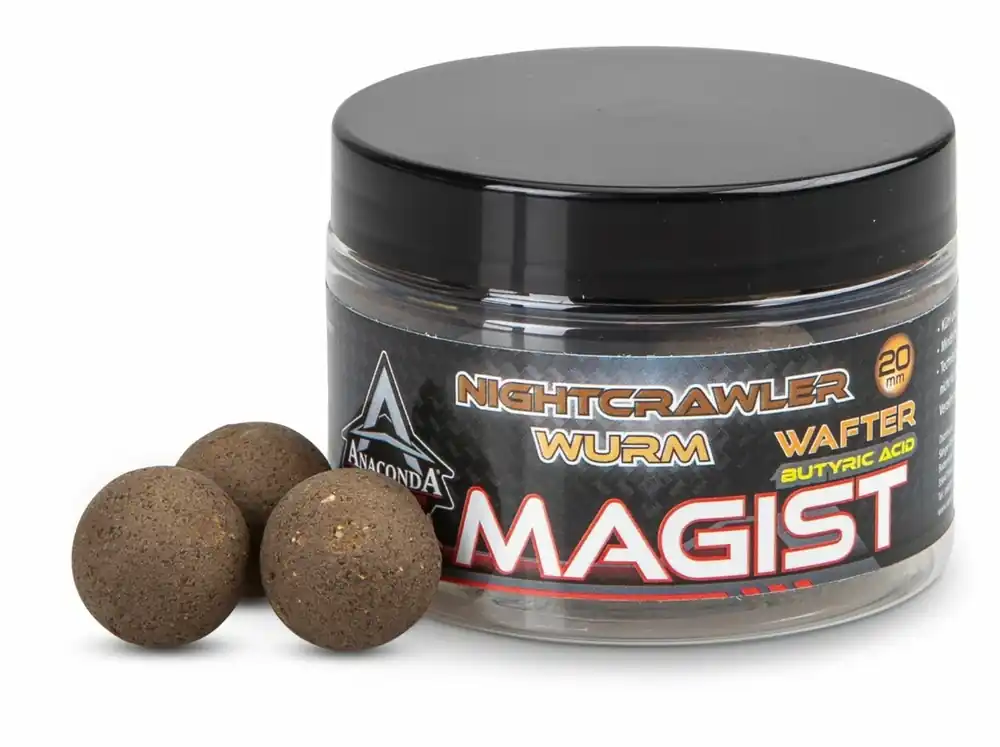 SAENGER Anaconda Vyvážené boilie Wafter Magist Salmon 16 mm/70 g Cenová Bomba