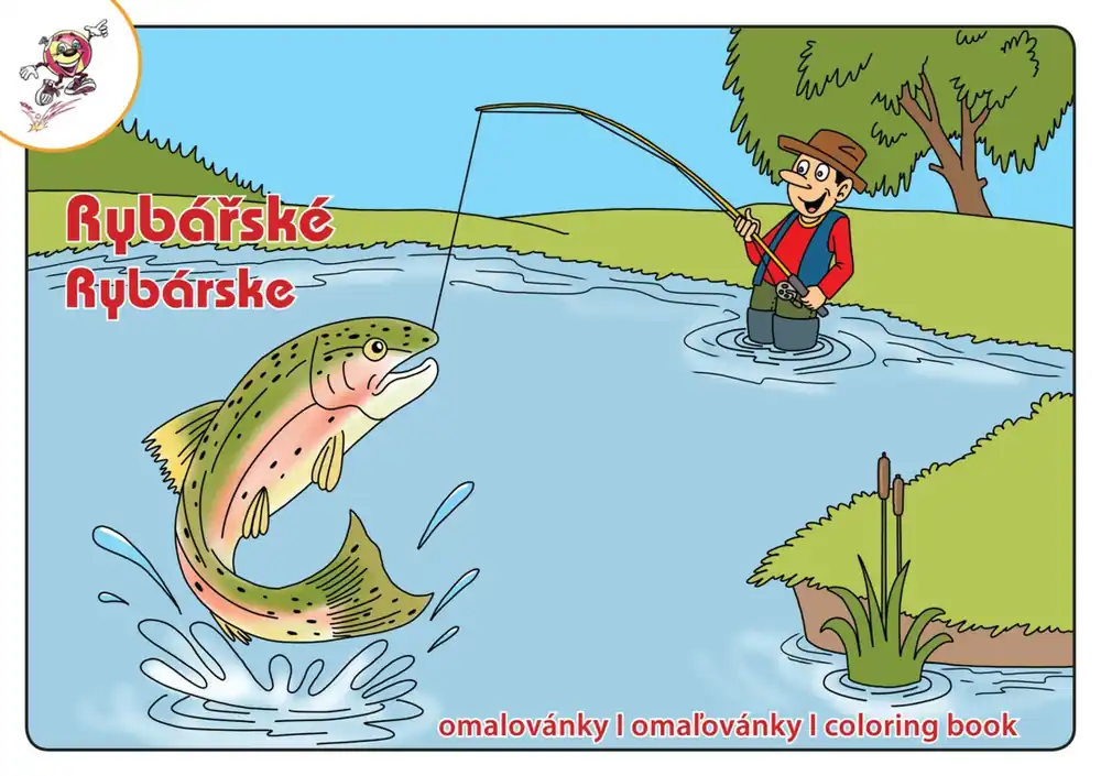 Výprodej Rybářské omalovánky