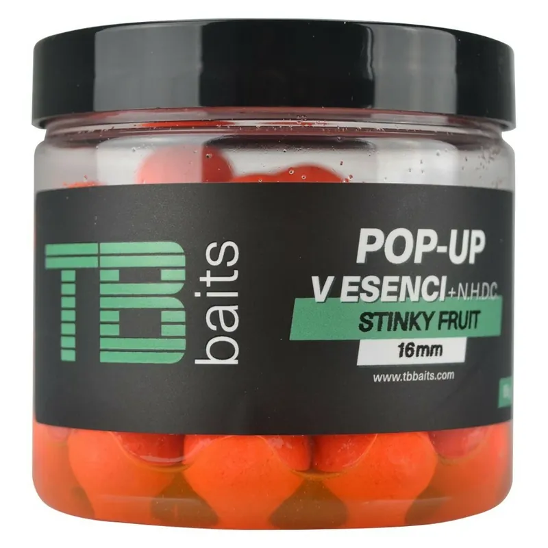 TB Baits Plovoucí Boilie Pop-Up Stinky fruit + NHDC 65 g Nakupujte Hned