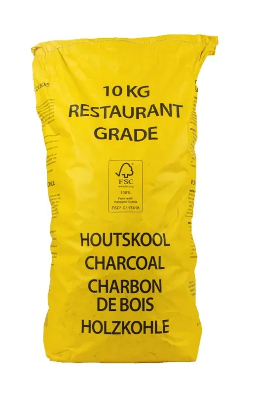 Nejlepší Volba Black Wattle dřevěné uhlí FFC 100% 10kg Yellow bag