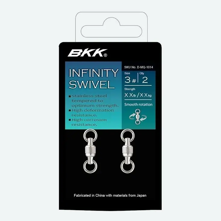 BKK Obratlík Infinity Swivel 2ks VÝPRODEJ Časově Omezené