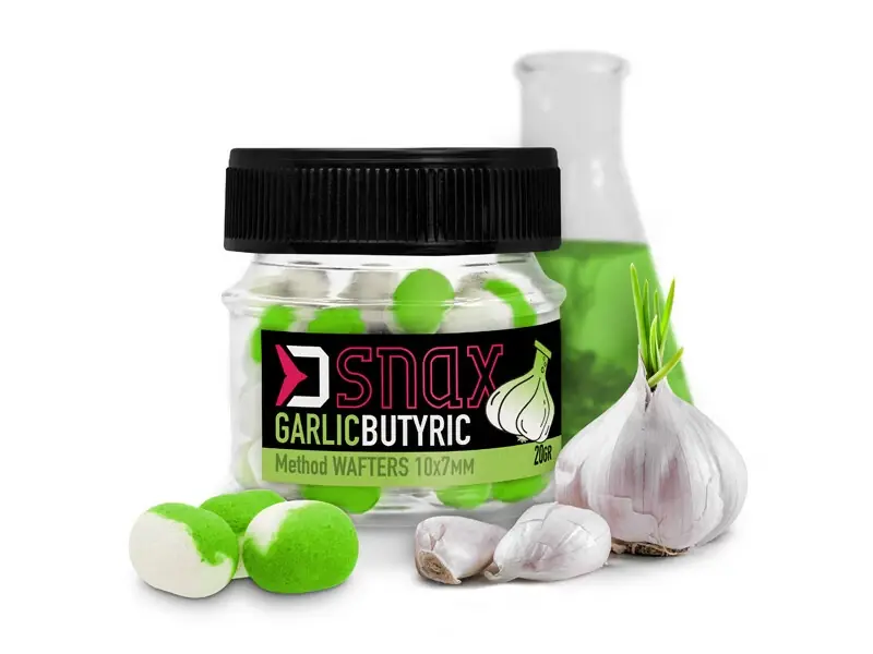 DELPHIN Nástraha D SNAX WAFT 10x7mm/20g Česnek-Butyric Cenově Výhodný