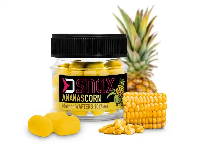 Horká Nabídka DELPHIN Nástraha D SNAX WAFT 10x7mm/20g Kukuřice-Ananas