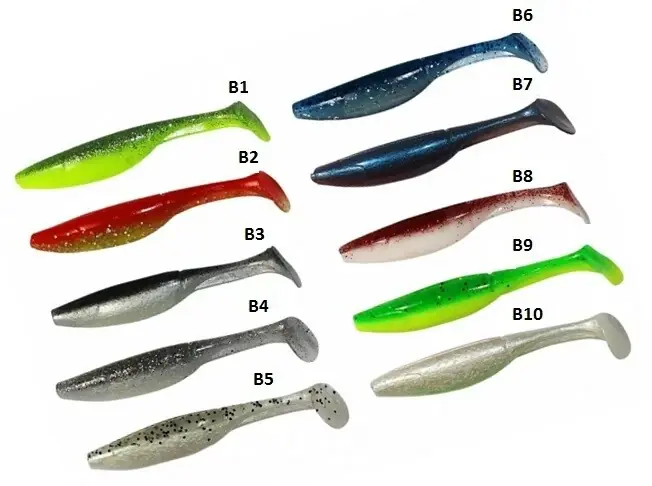 ZFISH FAT-BELLY SHAD 10cm - 4 ks Expresní Doručení