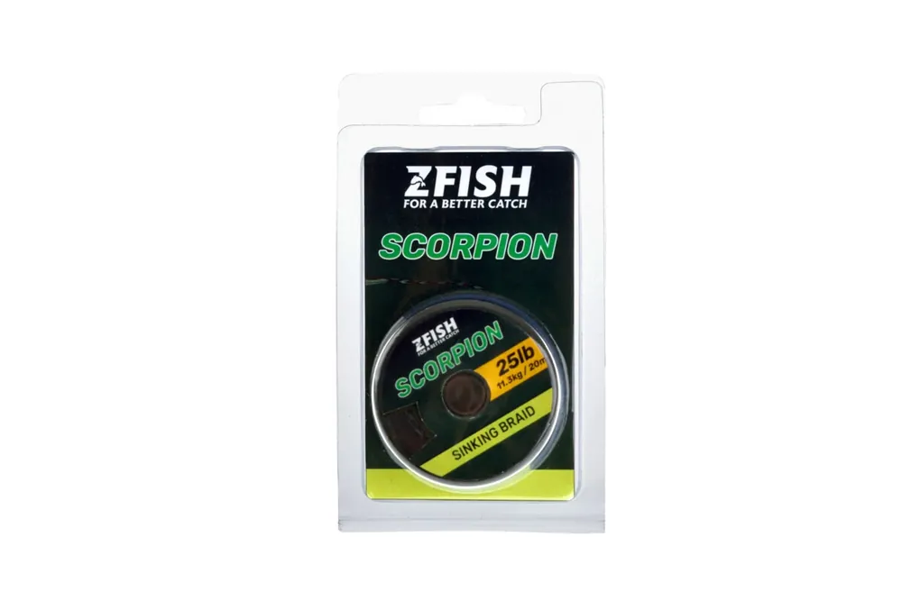 Zfish Šňůrka Scorpion Sinking Braid - 20m Super Cena