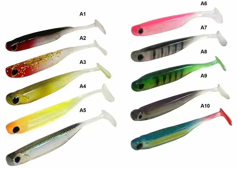 ZFISH MINNOW SHAD 7,5cm - 5ks Oblíbený
