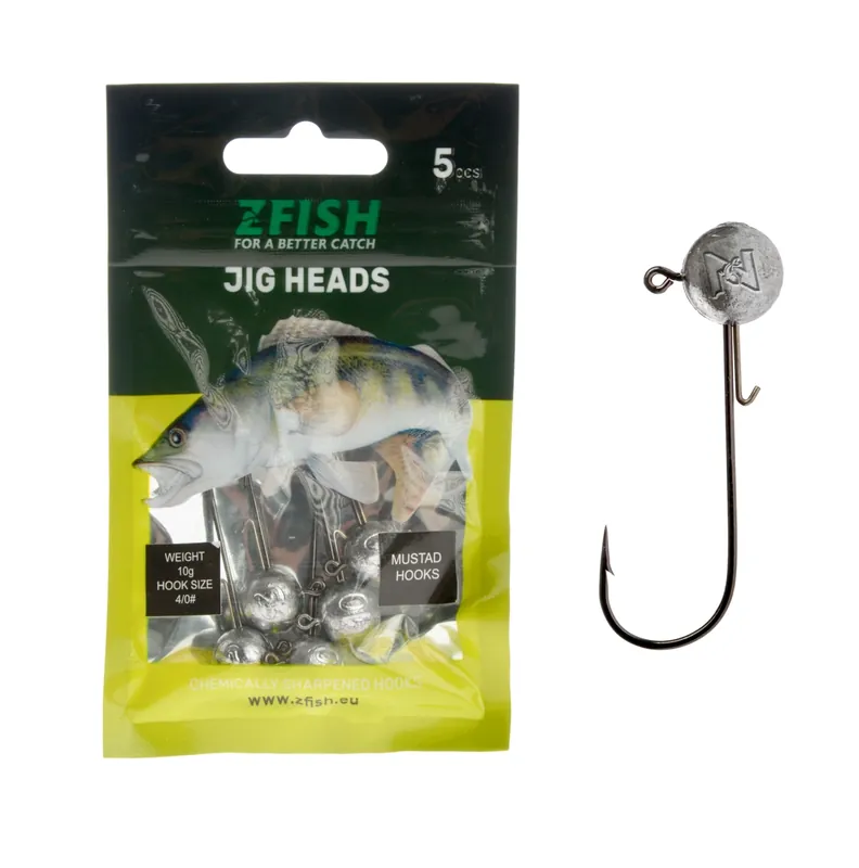 Zfish Jig Head Premium - 5 ks Sleva