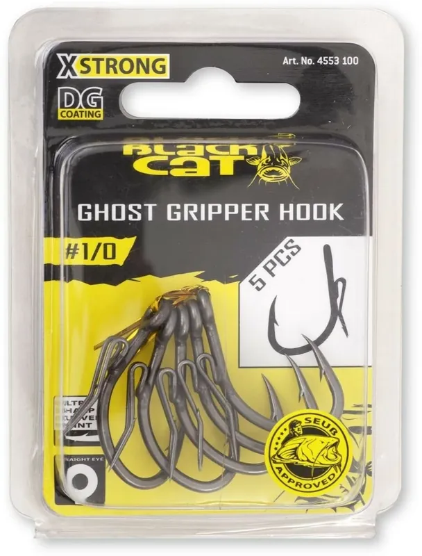 BLACK CAT Háček Ghost Gripper DG DG coating 5ks Speciální Cena