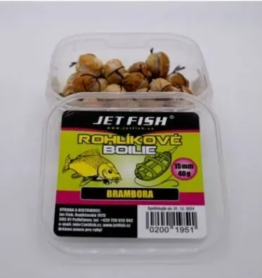JET FISH Rohlíkové boilie - 40g Autentický