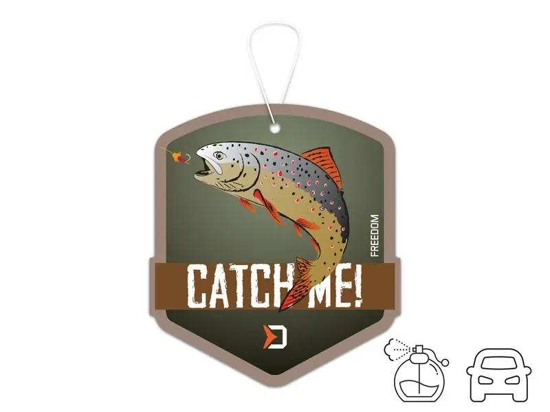 Bezpečná Platba Vůně do auta Delphin CatchME! PSTRUH