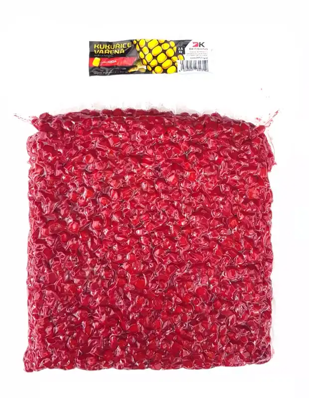 Cenově Výhodný DK-fishing KS Fish vařená kukuřice 2,5 kg, jahoda