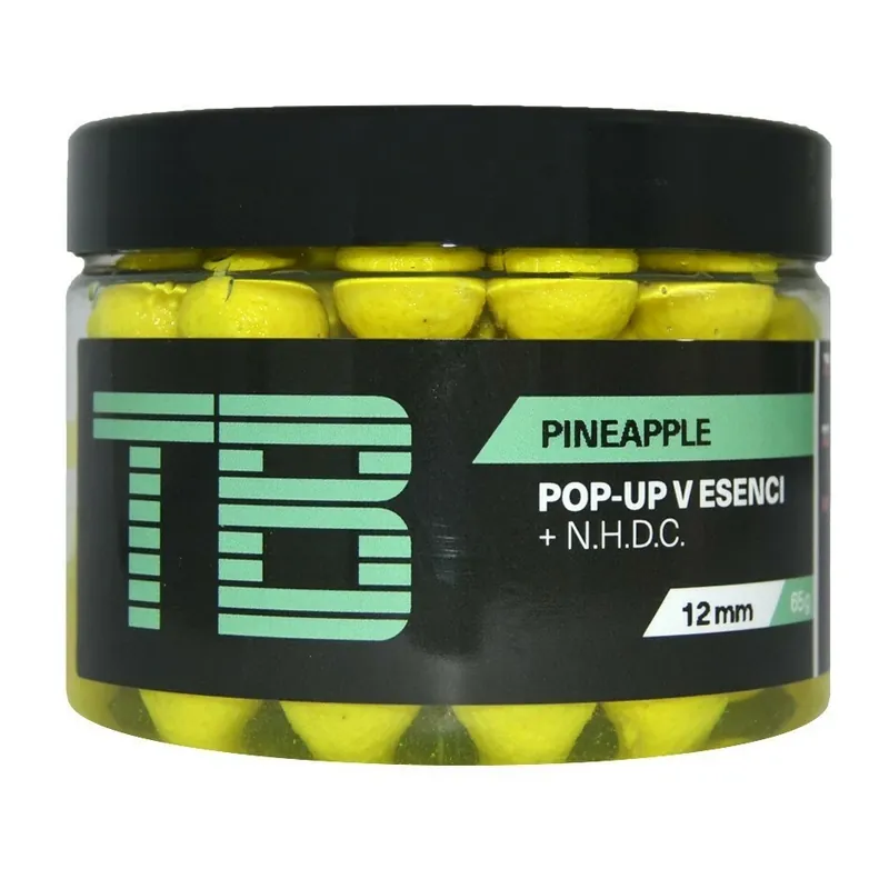 Časově Omezené TB Baits Plovoucí Boilie Pop-Up Pineapple + NHDC 65 g