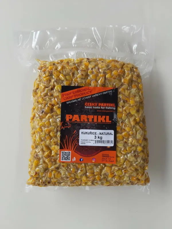 Akce ČESKÝ PARTIKL Vařená kukuřice 5Kg