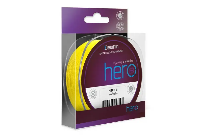 Levný Delphin HERO 8 / fluo žlutá