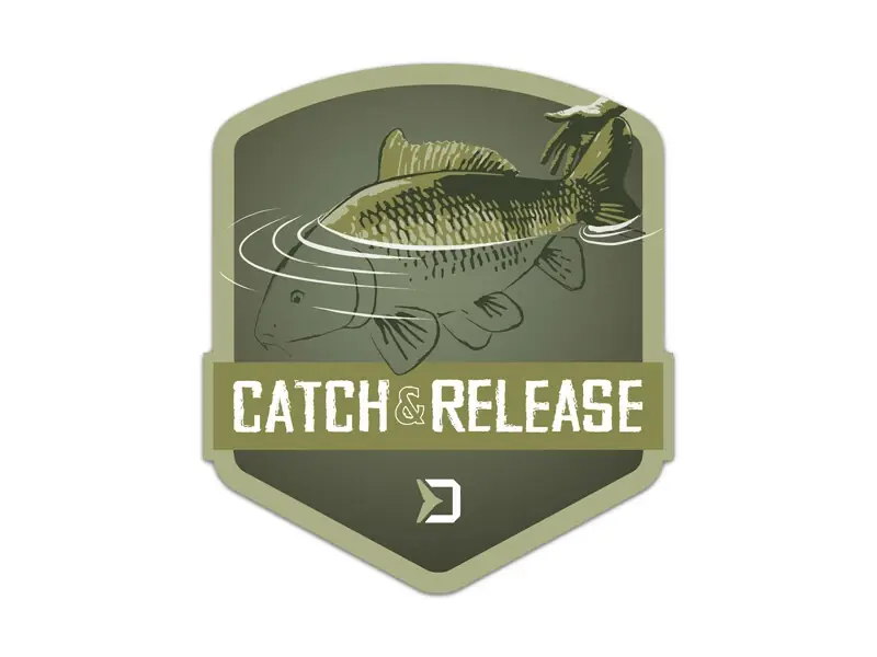 Nálepka Delphin CATCH and RELEASE Cenový Hit
