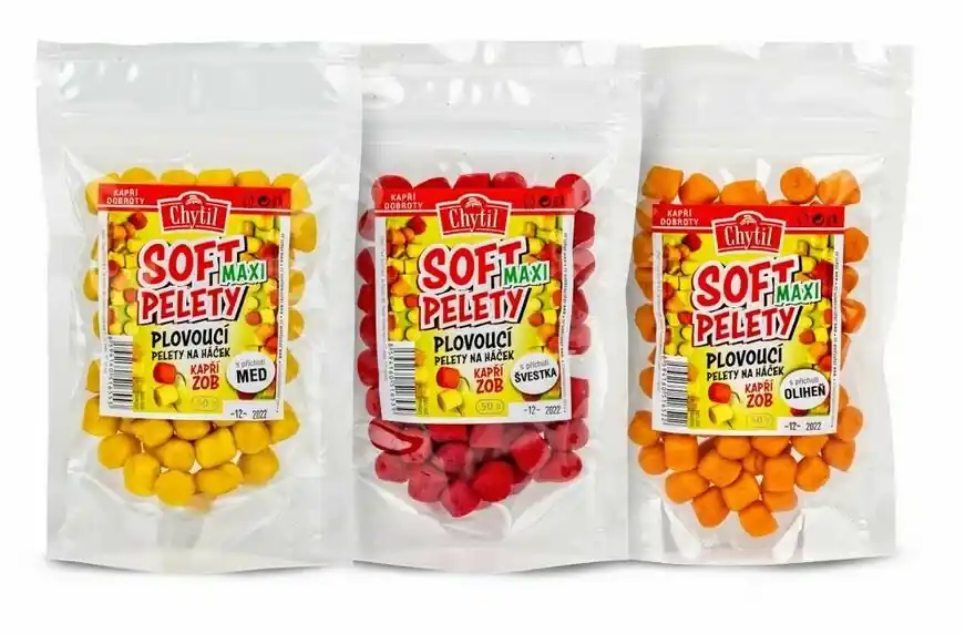 CHYTIL SOFT PELETY MAXI - PLOVOUCÍ 50 G VÝPRODEJ Bezpečná Platba