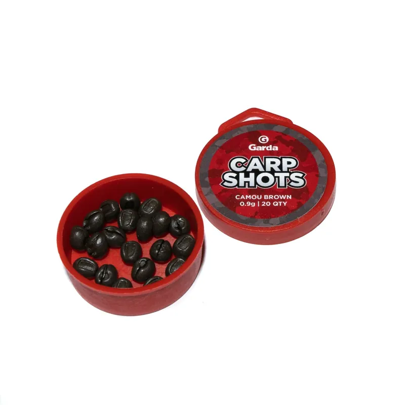 Garda Carp Shots - Carp Shots camou brown 0,9g 20ks Cenová Bomba