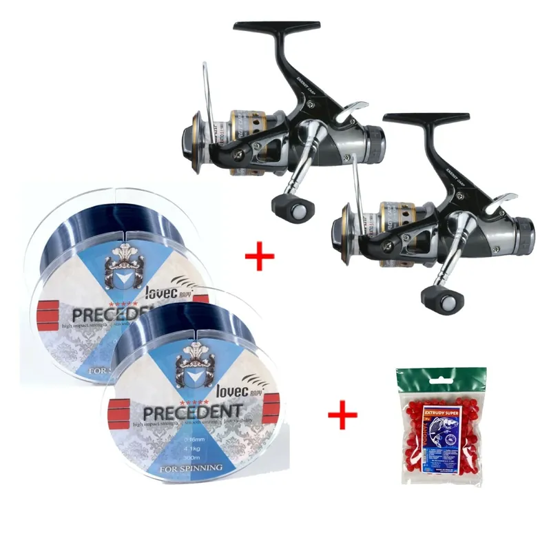 Originální Mistrall set Navijáků Energy Carp 3000 1 + 1 za výhodnou cenu s dárky