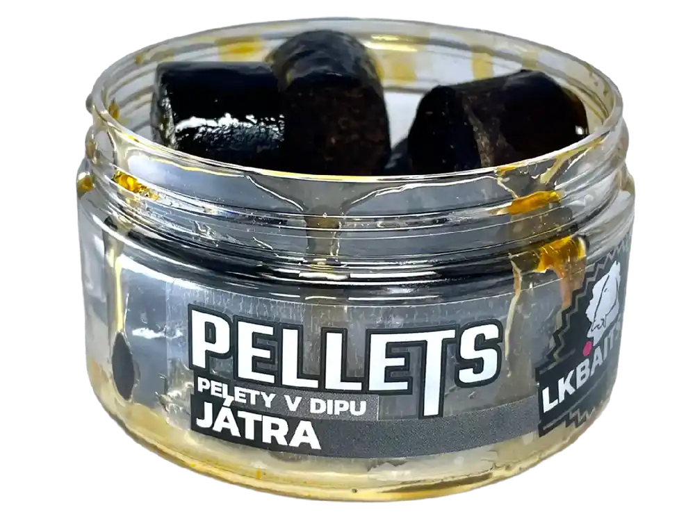 LK Baits Pelety v dipu Játra 17mm, 60g Originální