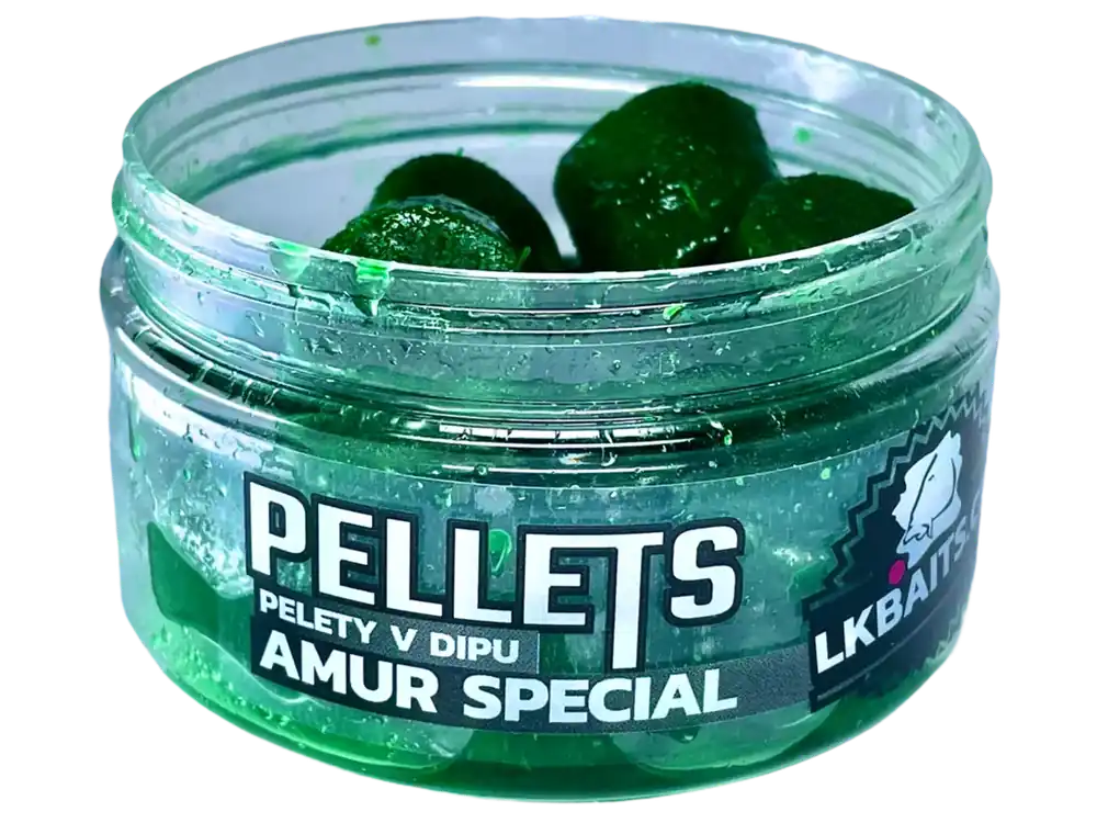 Levný LK Baits Pelety v dipu Amur Special 17mm, 60g