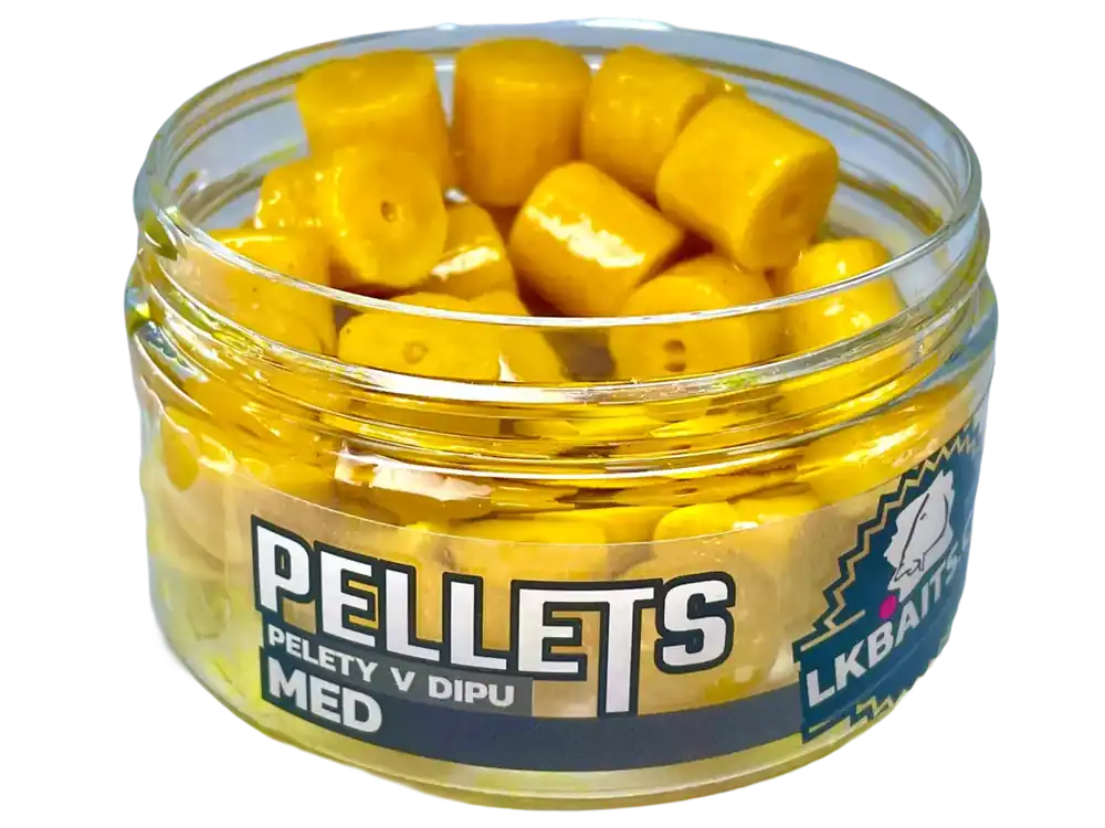 Kup Teď LK Baits Pelety v dipu Med 12mm, 60g