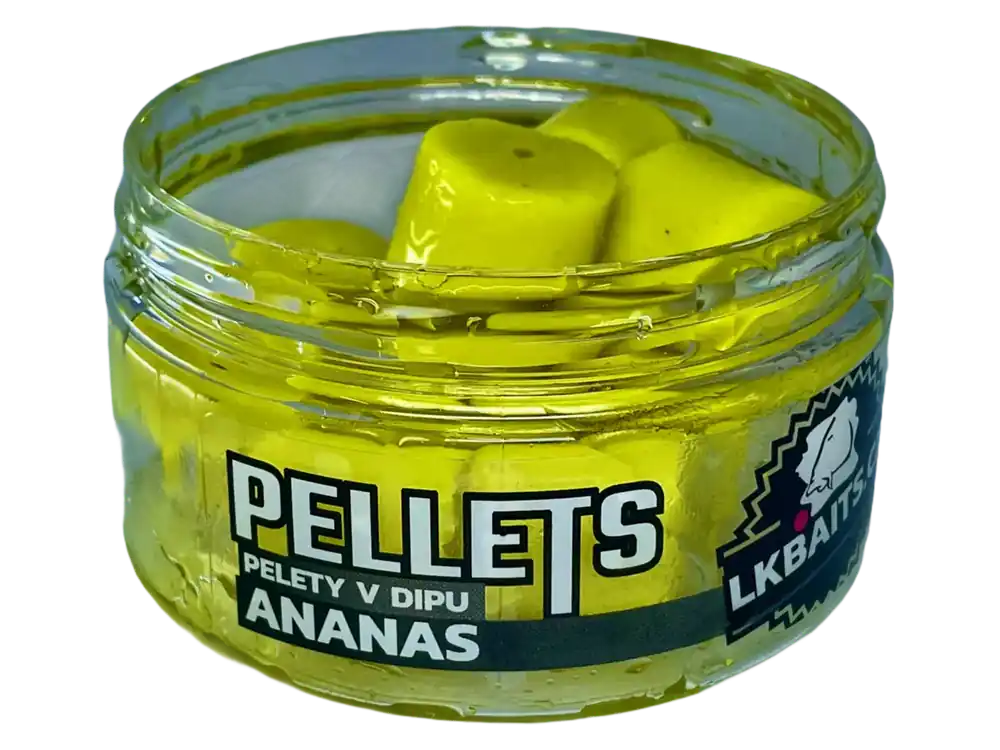 LK Baits Pelety v dipu Ananas 17mm, 60g Super Cena
